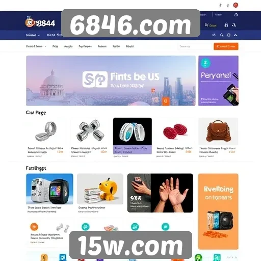 Acessibilidade e usabilidade do site 6846.com