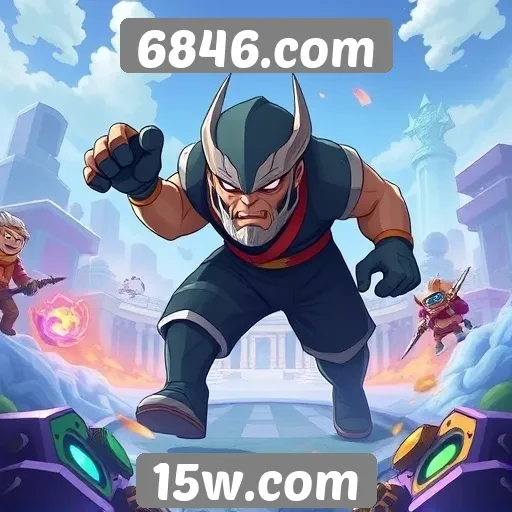 Desempenho de jogos populares em 6846.com